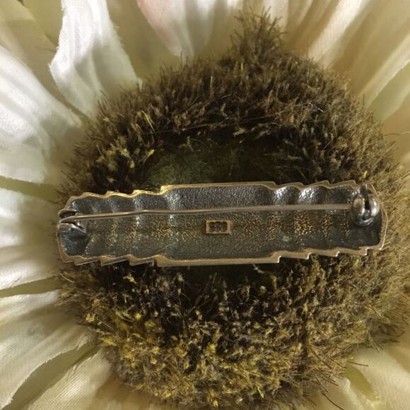 RARE Art Deco Sterling Silver Brooch, Beautiful! - Picture 6 of 7